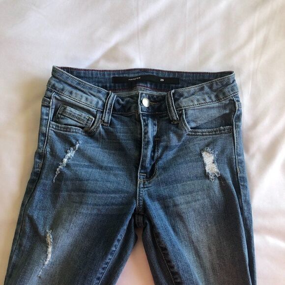 HARPER Jeans Skinny Distressed Sz. 25 - Picture 1 of 5
